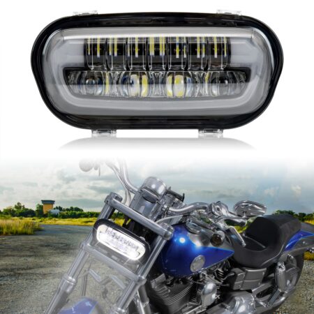 LED Headlight Kit for Harley Fat Bob 2008-2019
