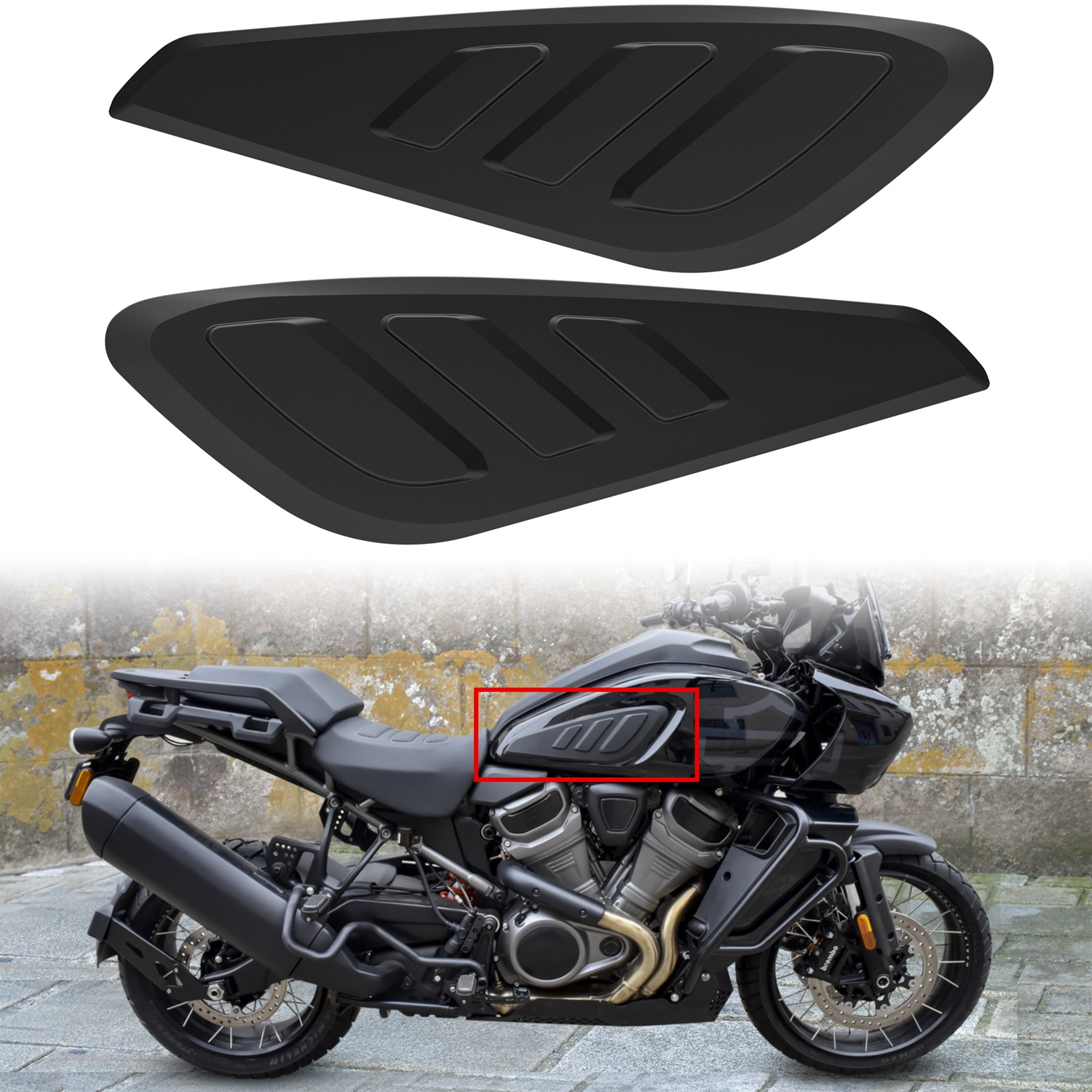 Motorcycle Fuel Tank Knee Pad for Harley Pan America 1250 ADV PANAMERICA 1250S Special 2021 2022