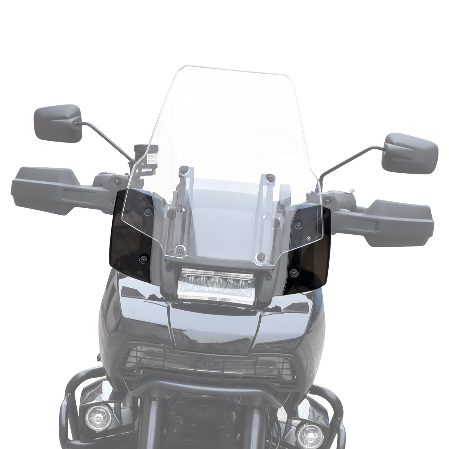 Side Wide Wings Windshield for Harley Pan America 1250 ADV Pan America 1250S Special 2021-2024