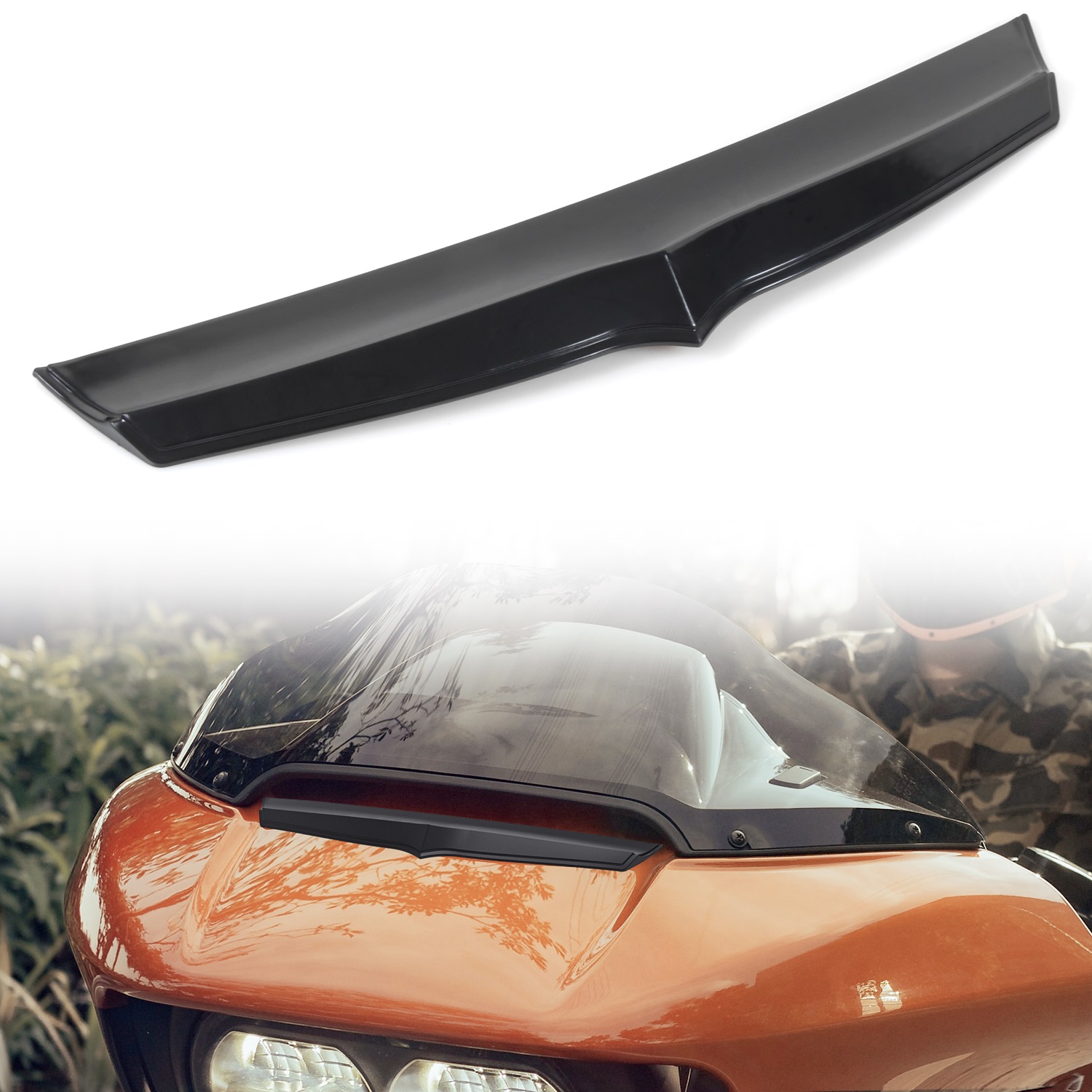Front Fairing Vent Accent Trim for Harley Road Glide 2014-2022