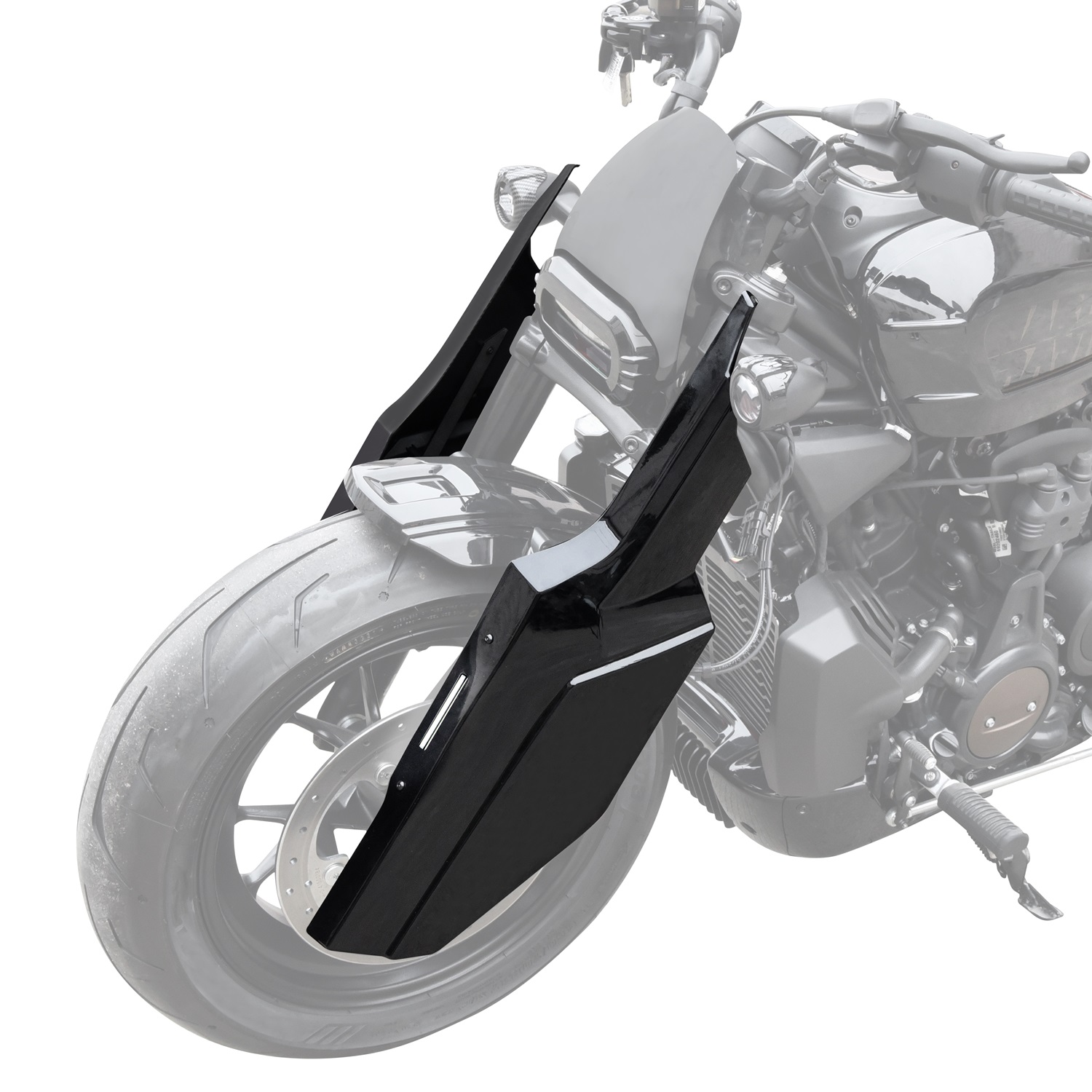 Shock Guard Trim Cover for Harley Sportster S 1250 RH1250S 2021-2023