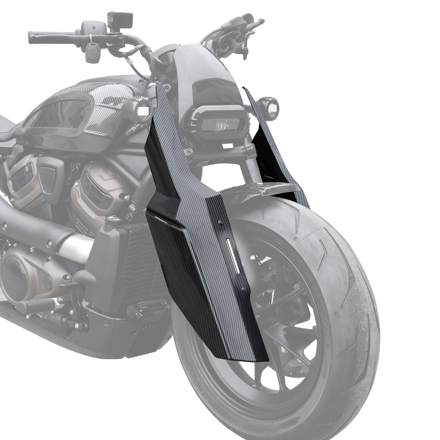 Shock Guard Trim Cover for Harley Sportster S 1250 RH1250S 2021-2023
