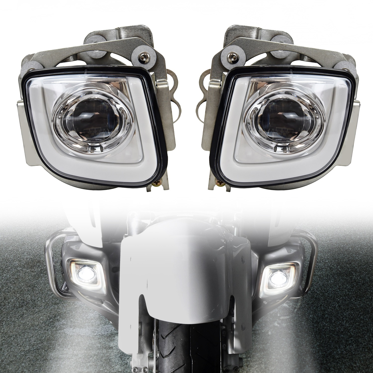 LED Fog Light Kit for Honda Gold Wing GL1800 2012-2017