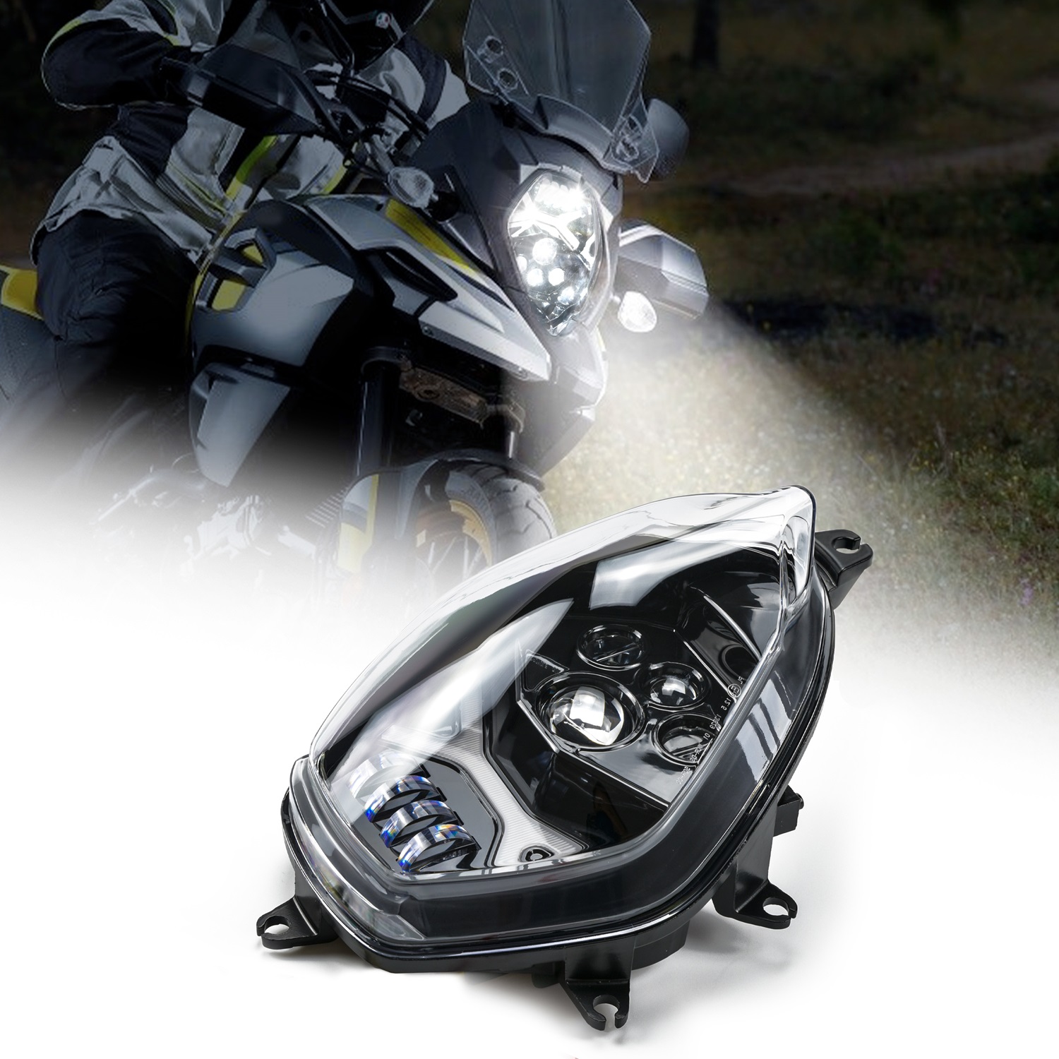 VEIUTOR LED Headlights for Suzuki V-strom 650 1000 DL650 DL1000 2014-2020