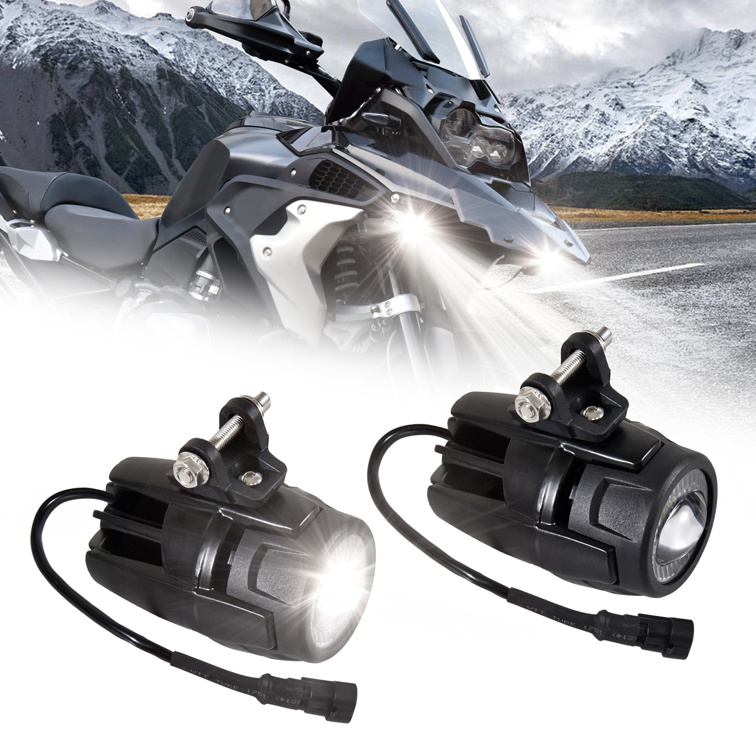 LED Fog Lights Kit for BMW R1250GS 2014-2024